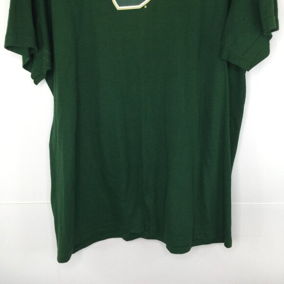 Nike University of South Florida Bulls Shirt USF Men Large Green Short Sleeve - Picture 3 of 10